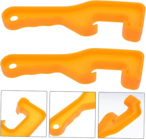 Healifty 10pcs Plastic Bucket Opener for Paint and Oil Barrels Lid Remover Tool for Containers Fast and Scratch Lid Lifting Container Opener for Industrial and Home Use in Saudi Arabia