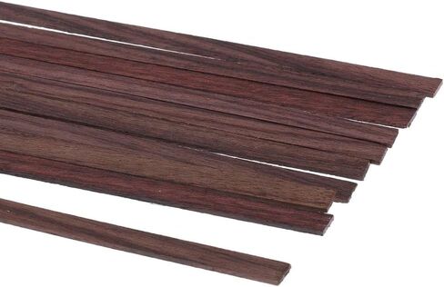 10 Guitar Strip Luthier Binding Purfling Dinlay Dinlay Guitar Parts ، Rosewood ، 520x7x1.5mm in Kuwait