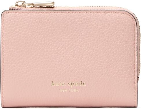 Kate Spade New York Ava Colorblocked Leather Leather Zip Bifold Wallet ، العودة إلى School Blues Multi in Saudi Arabia