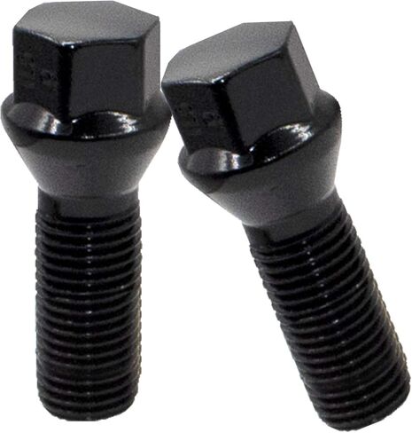 Wheel Accessories Parts Set of 20 Chrome 14x1.5 Lug Bolts Conical Seat with 17mm Hex, 33 mm Shank Length, Acorn Seat Lug Bolt Designed for Aftermarket Wheels (20 Bolts, Chrome, M14x1.5/14 1.5) in Saudi Arabia