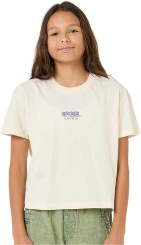 Rip Curl Girls' Cropped Short Sleeve T-Shirt in Saudi Arabia
