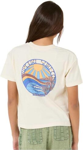 Rip Curl Girls' Cropped Short Sleeve T-Shirt in Saudi Arabia