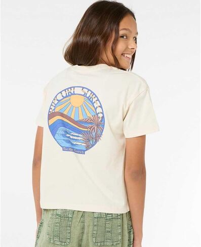 Rip Curl Girls' Cropped Short Sleeve T-Shirt in Saudi Arabia