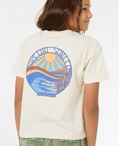 Rip Curl Girls' Cropped Short Sleeve T-Shirt in Saudi Arabia