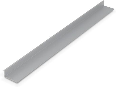 Outwater Plastics Alu249-S ساتان الانتهاء من 3/8'x3/4'x1/16 '' صب زاوية الألومنيوم 36 بوصة (حزمة 4) in Saudi Arabia