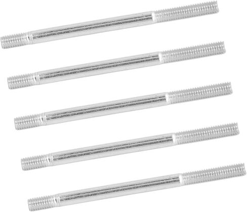 30PCS Carbon Steel Wear Double End Threaded Stud with M6 Double Studs for Gasoline Generator, Lawn Mower (M6*95) in Saudi Arabia