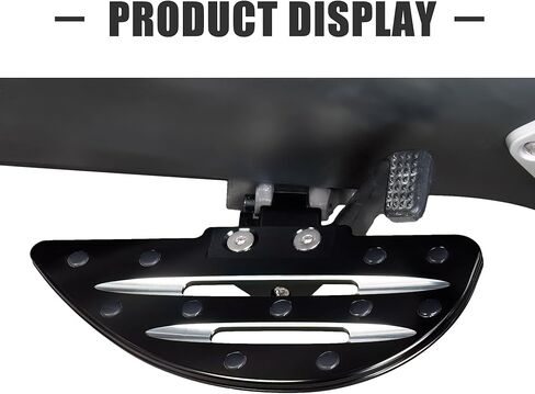 Driver Foot Pegs Aluminum Large Wide Floorboards Front Rider Foot Rest Tricycle Accessories for the Can-Am Ryker 600 900, Rally Edition (2019-2025), Sport (2022-2025) in Kuwait