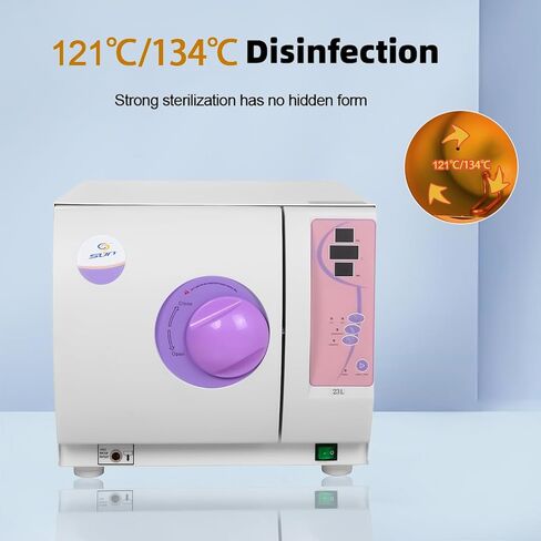 16L/18L/23L Benchtop Type Autoclave Class N Series Portable Lab Autoclave Steam Sterilizer (23L) in Kuwait