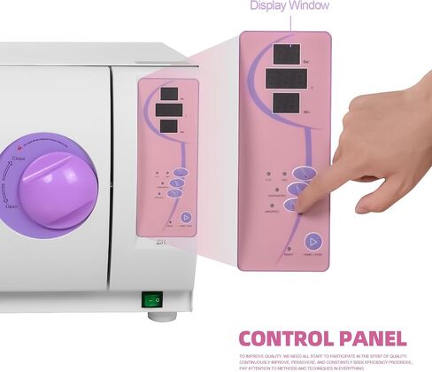 16L/18L/23L Benchtop Type Autoclave Class N Series Portable Lab Autoclave Steam Sterilizer (23L) in Kuwait