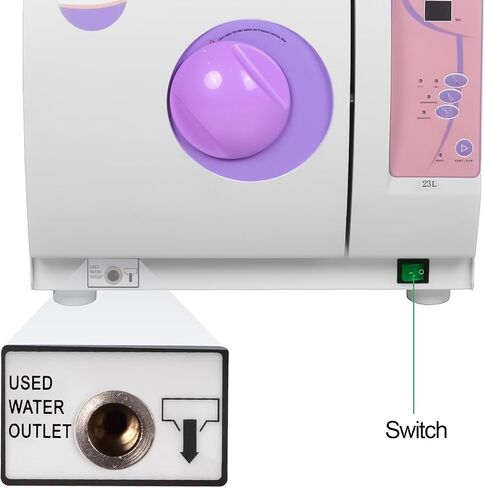 16L/18L/23L Benchtop Type Autoclave Class N Series Portable Lab Autoclave Steam Sterilizer (23L) in Kuwait