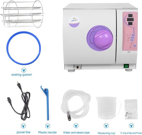 16L/18L/23L Benchtop Type Autoclave Class N Series Portable Lab Autoclave Steam Sterilizer (23L) in Kuwait