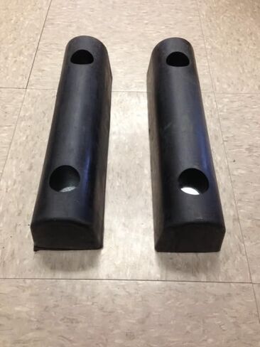 Rubber Dock Pumper 12x3 "Morgan Supreme Truck Trailer Maxon Liftgate Protection - 2 Pack! in Kuwait