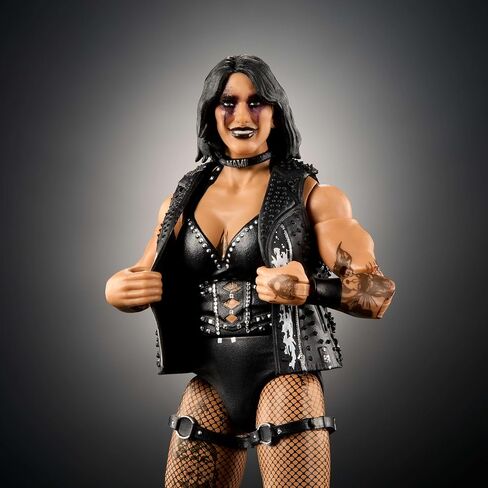 Mattel WWE Elite Action Figure & Accessories, Series #117 6-inch Collectible Rhea Ripley with 25 Articulation Points & Swappable Hands in Saudi Arabia