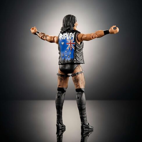 Mattel WWE Elite Action Figure & Accessories, Series #117 6-inch Collectible Rhea Ripley with 25 Articulation Points & Swappable Hands in Saudi Arabia