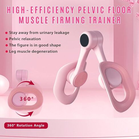 Thigh Master for Women-Upgraded Thigh Trainer,Smart Screen Display,Enhanced Resistance Hip,for Weight Loss and Postpartum Rehabilitation,Kegel Exercise Products for Pelvic Floor ﻿ in Saudi Arabia