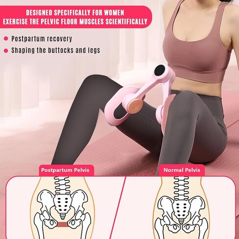 Thigh Master for Women-Upgraded Thigh Trainer,Smart Screen Display,Enhanced Resistance Hip,for Weight Loss and Postpartum Rehabilitation,Kegel Exercise Products for Pelvic Floor ﻿ in Saudi Arabia