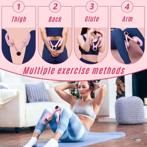 Thigh Master for Women-Upgraded Thigh Trainer,Smart Screen Display,Enhanced Resistance Hip,for Weight Loss and Postpartum Rehabilitation,Kegel Exercise Products for Pelvic Floor ﻿ in Saudi Arabia