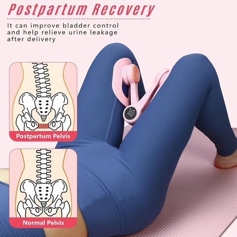 Thigh Master for Women-Upgraded Thigh Trainer,Smart Screen Display,Enhanced Resistance Hip,for Weight Loss and Postpartum Rehabilitation,Kegel Exercise Products for Pelvic Floor ﻿ in Saudi Arabia
