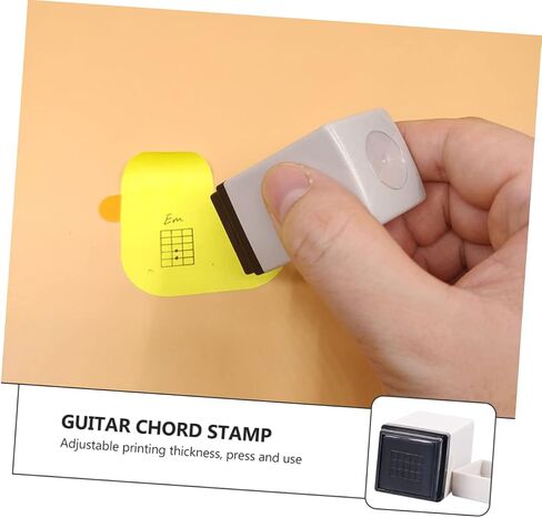 SAMEGLE 2PCS Guitar Aid Cords Tool for Beginner Chord Spectrum Stamp Set Stamp Play for Guitars and Duiculele in Saudi Arabia