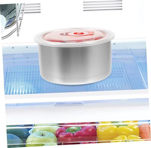 GLEAVI 4PCS محكمة الإغلاق من الفولاذ المقاوم للصدأ حاويات تخزين عينة صناديق اختبار لمختبرات المقاصف المدرسية واستخدام المنزل للحفاظ على الطعام والعينة in Saudi Arabia