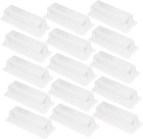 PRETYZOOM 1set Transparent Reagent Tank for Lab Loading Slots Sample Adding Slots Divided Party Laboratory Supplies Storage Slots Sterilized Liquid Adding Slot Reagent Container Plastic 20pcs in Saudi Arabia