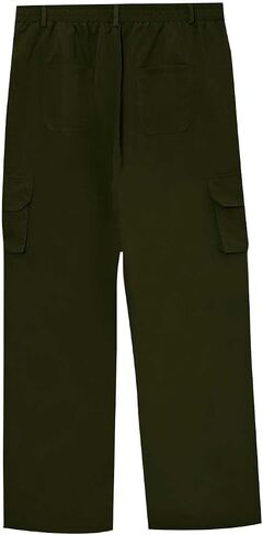 Men's Military Tactical Cargo Pants 2025 Ripstop Stretch Relaxed Fit Trousers Outdoor Hiking Pants with Multi Pockets in Kuwait
