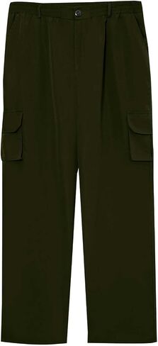 Men's Military Tactical Cargo Pants 2025 Ripstop Stretch Relaxed Fit Trousers Outdoor Hiking Pants with Multi Pockets in Kuwait