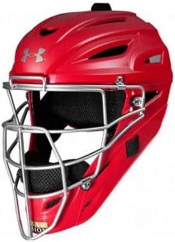 Under Armour UAHG2YVSSC UA Victory Series/Youth/Catching Mask/Solid Molded Scarlet in Saudi Arabia