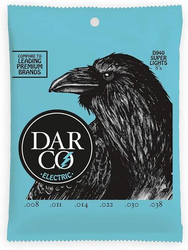 Darco Electric Strings, Super Lights .008-.038 (D940) in Saudi Arabia
