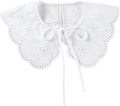 Lace Detachable Collar Vintage Costume Accessory Decorative Choker for Dresses and Shirt (Daisy) in Kuwait