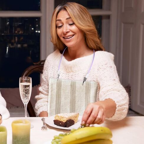 3 PCS مقاطع مريلة الأسنان ، طبيب الأسنان السيليكون المحمولة مقاطع مريلة منديل ، مقطع مقطع ملون من منديل مقطع رقبة للمتسابقين أطباء الأسنان للبالغين وكبار السن (الأزرق/الأرجواني/البرتقالي) in Saudi Arabia