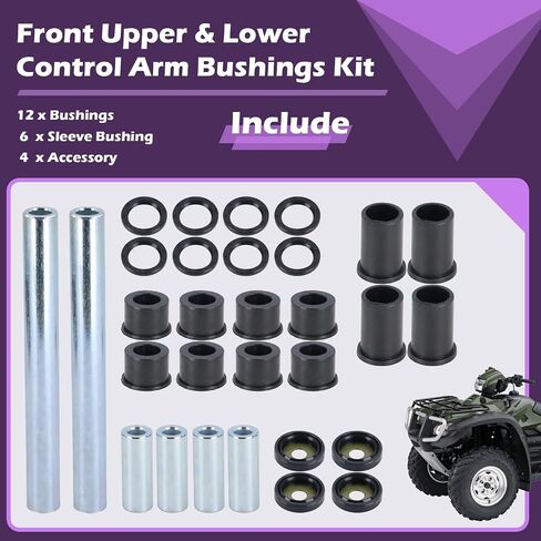 Heavy Duty A-Arm UHMW Control Arms Bushing Kit Replacement for 2019+ Honda Talon 1000R, 2019+ Honda Talon 1000X, Replaces ‎AAB-H-TAL-001 CT-019 in Saudi Arabia