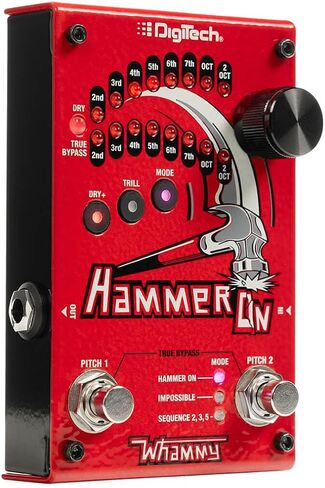 Digitech Hammeron دواسة الحذاء الفوري للملعب-حزمة مع كابلات التصحيح وموالف Snark-X in Saudi Arabia