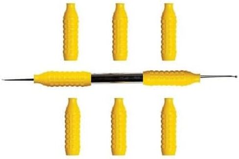 Dental Instrument Silicone Color Code Grips for #6 Handle Hot Autoclavable up to 375F° Pro Dental Supply (Blue) in Saudi Arabia