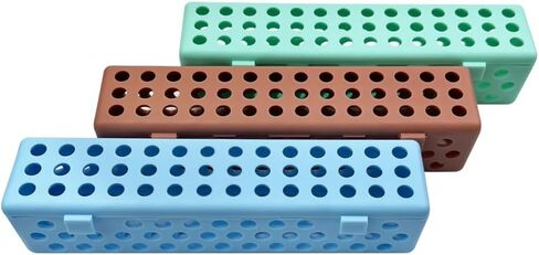 1pc أدوات طب الأسنان العلمية ، علبة كاسيت أوتوكلافال البلاستيكية ، صينية حاوية تطهير الأداة الجراحية الطبية لملاعق الأسنان ، ملقطها ، كماشة (زرقاء) in Kuwait