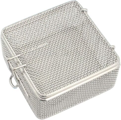 MICRO MESH TRAY 7.5 X 7.5 X 3.5 CM PERFORATED MESH BOX DN-373 A+ QUALITY in Saudi Arabia