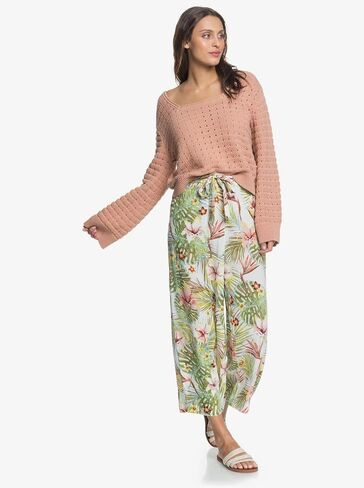 Roxy Women's Only Your Time Pant Snow White Herbier M in Saudi Arabia