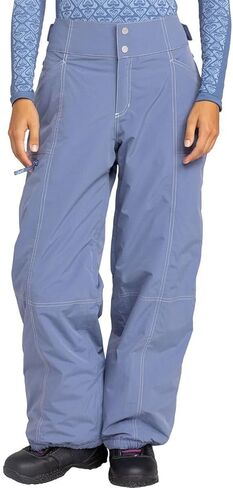Roxy Womens Chloe Kim Snowboard Pant-15k مقاوم للماء ، مسجلة بالكامل ، معزولة ، خالية من PFAS in Kuwait