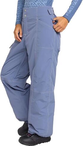 Roxy Womens Chloe Kim Snowboard Pant-15k مقاوم للماء ، مسجلة بالكامل ، معزولة ، خالية من PFAS in Kuwait