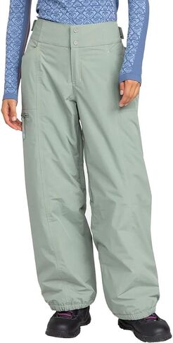 Roxy Womens Chloe Kim Snowboard Pant-15k مقاوم للماء ، مسجلة بالكامل ، معزولة ، خالية من PFAS in Kuwait