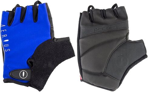 Classic Short Finger Cycling Gloves - SO-2202 (Blue - M) in Saudi Arabia