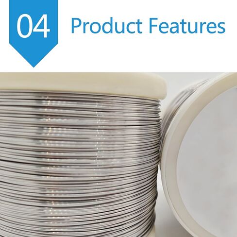 Nichrome Heating Flat Wire - 10 Meters Long, Nichrome Wire for Heating Applications(Diameter:0.9mm) in Saudi Arabia