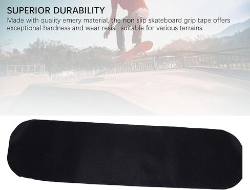 Grepape Skateboard 10 Blades, Non-Slip Longboard Grip Tape with Excellent Grip and Cushioning for Scooter, Providing Smooth Rides, 81 cm for (Long Edge) in Saudi Arabia