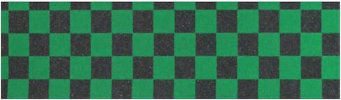 Black Diamond Grip Scooter Griptape Sheet Black/Green Checkers 4.5" x 15.5" in Saudi Arabia