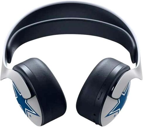Skinit Skinit Gaming Gaming Skin متوافق مع سماعة Pulse 3D اللاسلكية لـ PS5 - تصميم NFL Dallas Cowboys المرخص رسميًا in Kuwait