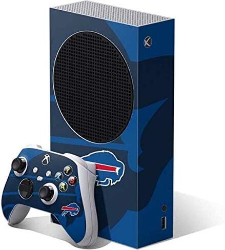 Skinit Decal Gaming Skin Compatible with Xbox Series S Bundle - Officially Licensed NFL Buffalo Bills Design in Saudi Arabia