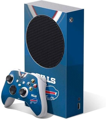 Skinit Decal Gaming Skin Compatible with Xbox Series S Bundle - Officially Licensed NFL Buffalo Bills Design in Saudi Arabia