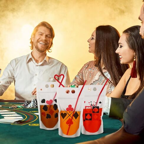 Seematn 24 Sets Girls Trip Drink Pouch Bags with Straws, Girls Weekend Getaway Drink Holders Reusable Travel Juice Bag for Sister Auntie Friends Besties Vacation in Kuwait