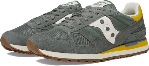 Saucony Men's Shadow Original Sneaker, Olive/Rust, 10 in Saudi Arabia