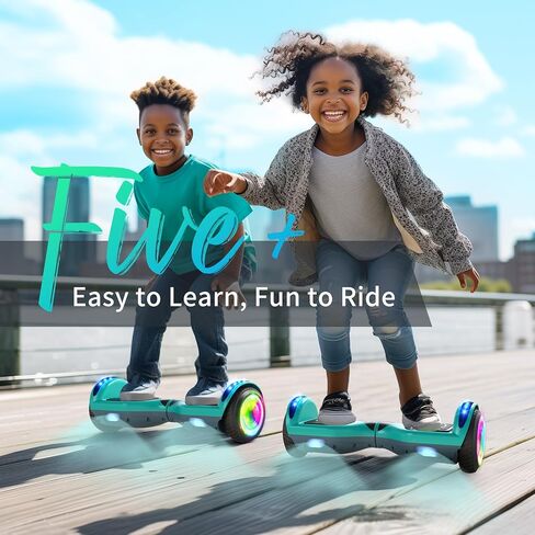 SISIGAD Scooter, 6.5" Flash Wheels & Corlorful LED Lights, All for Girls Boys Kids Ages 6+ in Kuwait